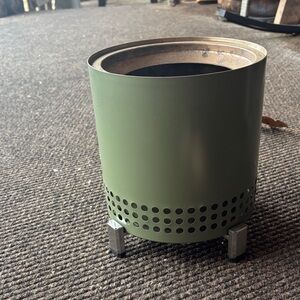 Green Solo Stove Tabletop Fire Pit